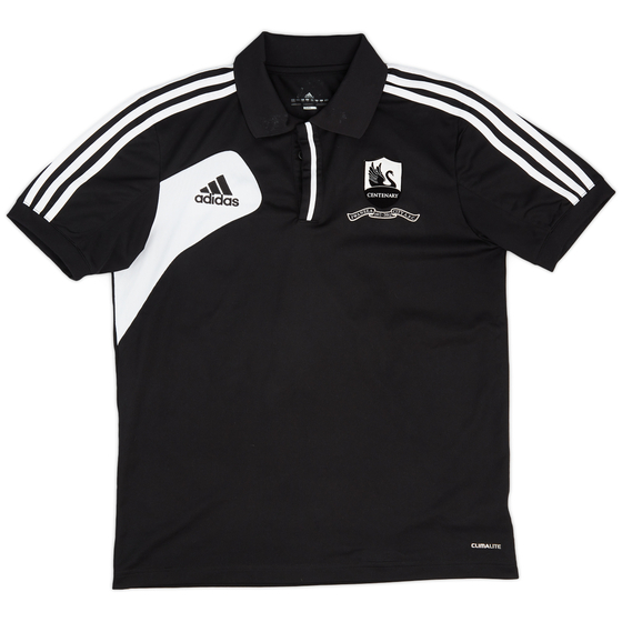 2012-13 Swansea adidas Polo Shirt - 9/10 - (S)