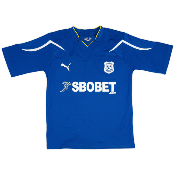 2010-11 Cardiff Home Shirt - 8/10 - (L)