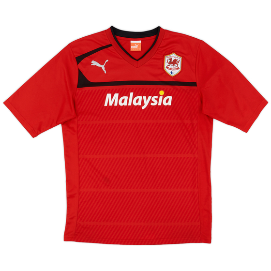 2012-13 Cardiff Home Shirt - 8/10 - (L)