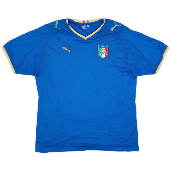 2007-08 Italy Home Shirt - 4/10 - (XL)