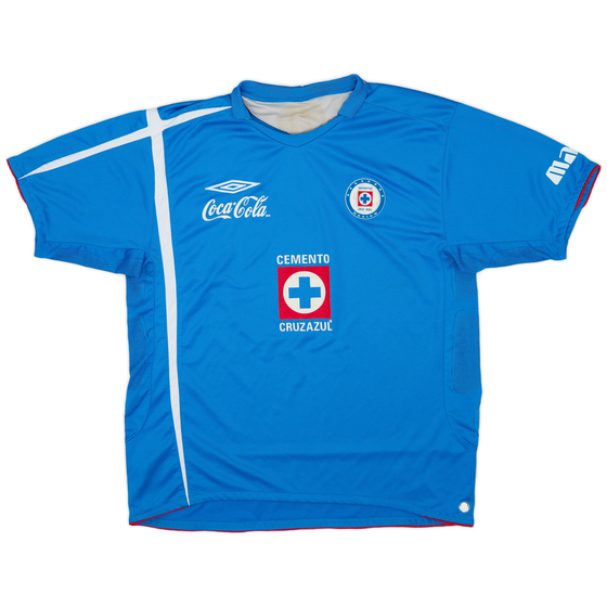 2006-08 Cruz Azul Home Shirt - 9/10 - (M)