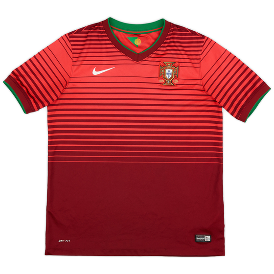 2014-15 Portugal Home Shirt - 9/10 - (XL.Boys)