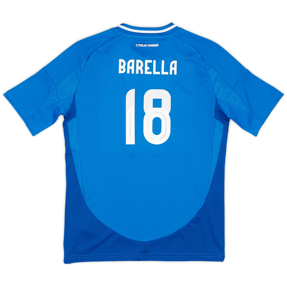 2024-25 Italy Home Shirt Barella #18 (KIDS)