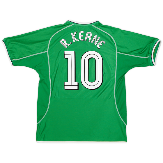 2001-03 Ireland Home Shirt R.Keane #10 - 9/10 - (XL)