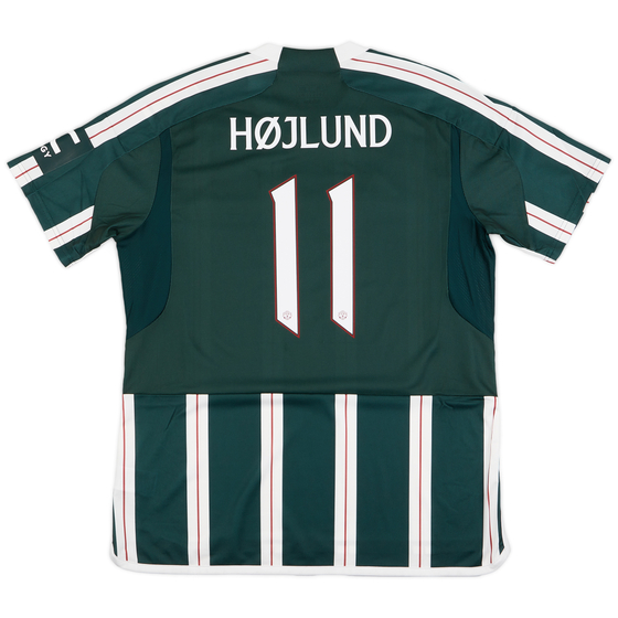 2023-24 Manchester United Away Shirt Højlund #11 (XL)
