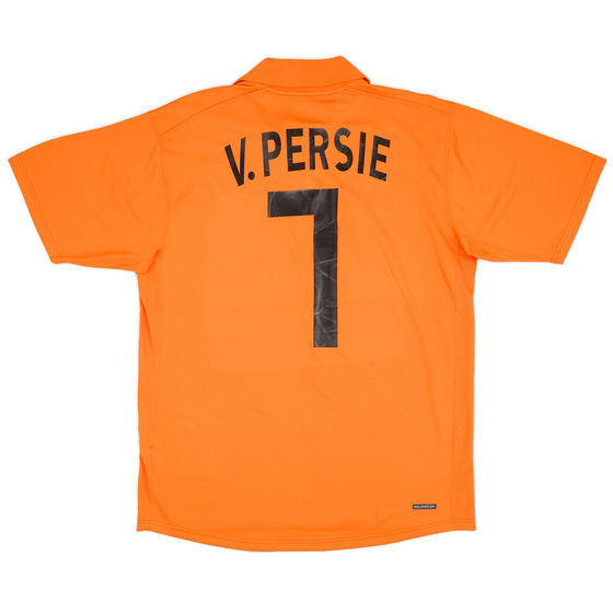 2006-08 Netherlands Home Shirt V.Persie #17 - 7/10 - (L)