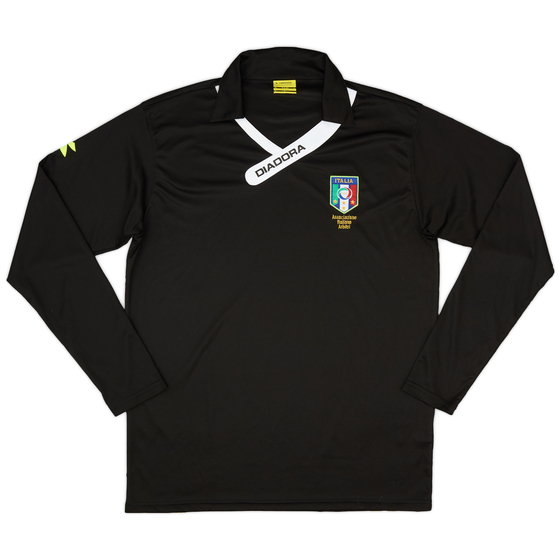 2010s Italy Diadora Referee L/S Shirt - 9/10 - (L)