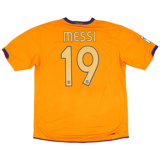 2006-08 Barcelona Away Shirt Messi #19 - 6/10 - (XL)