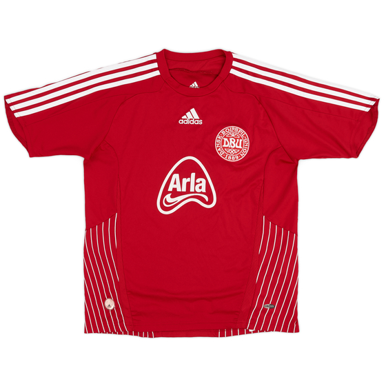 2007-08 Denmark adidas 'Fodboldskloe' Training Shirt - 7/10 - (L.Boys)