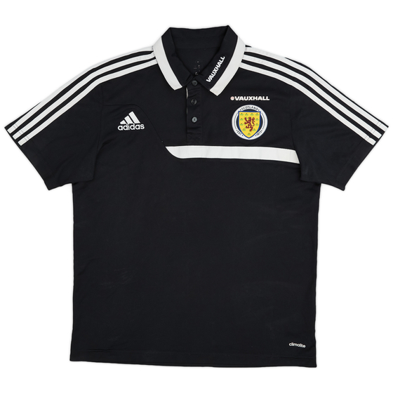 2012-14 Scotland adidas Polo Shirt - 6/10 - (M)