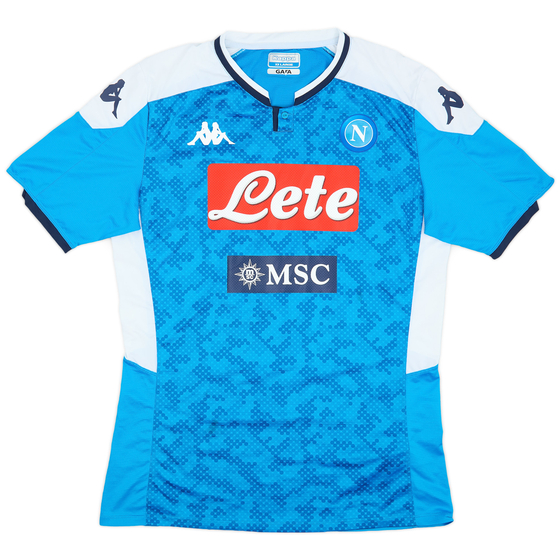 2019-20 Napoli Home Shirt - 8/10 - (XXL)