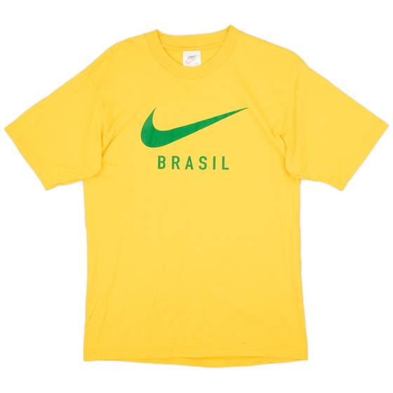 1998-00 Brazil Nike Training Shirt - 8/10 - (M)