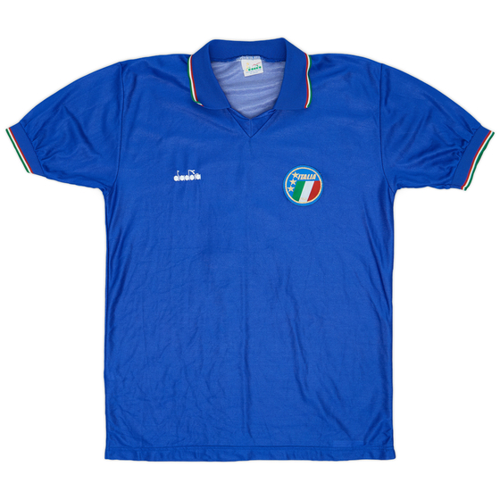 1986-91 Italy Home Shirt #9 - 7/10 - (M)