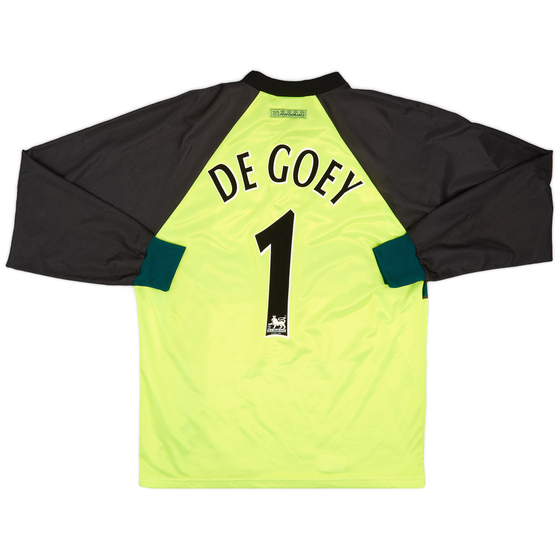 1997-99 Chelsea GK Shirt De Goey #1 - 8/10 - (M)