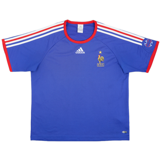 2006-08 France adidas Training Shirt - 7/10 - (L)