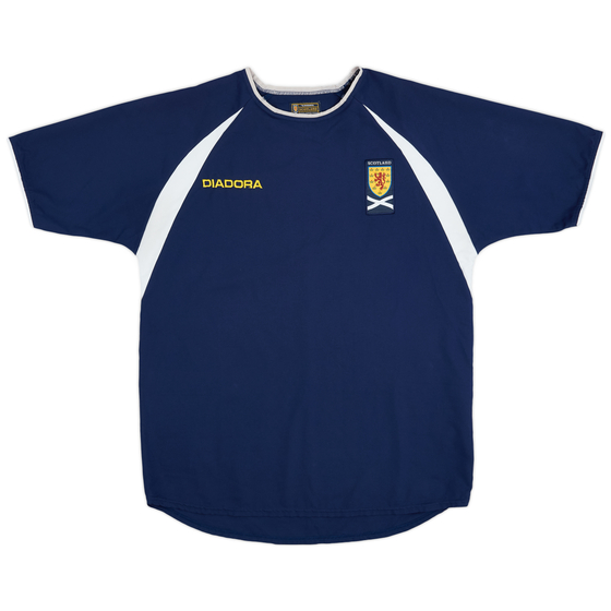 2003-05 Scotland Home Shirt - 8/10 - (L)