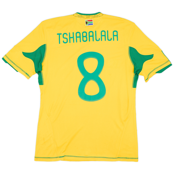 2009-11 South Africa Home Shirt Tshabalala #8 - 9/10 - (M)