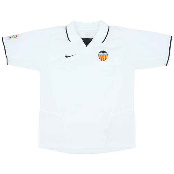2002-03 Valencia Home Shirt - 9/10 - (XL.Boys)