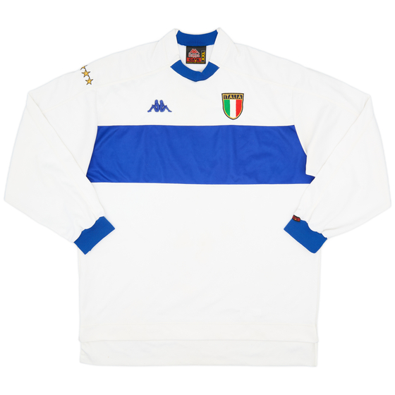 1998-00 Italy Away L/S Shirt - 8/10 - (XXL)