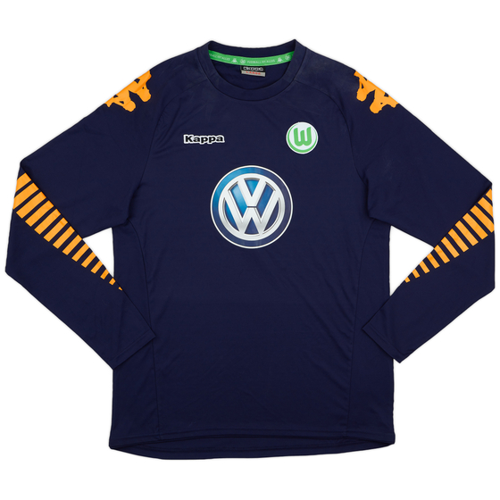 2014-15 Wolfsburg Kappa Training L/S Shirt - 7/10 - (L)