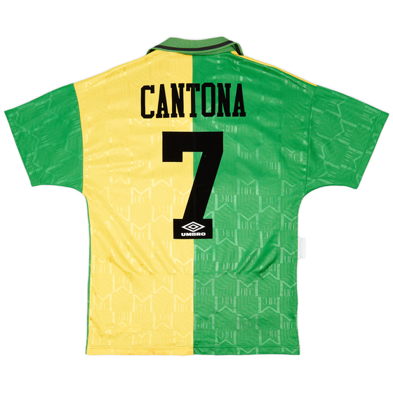 1992-94 Manchester United Third Shirt Cantona #7 - 7/10 - (M)