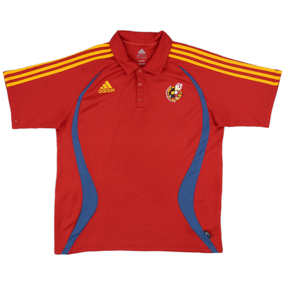 2006-08 Spain adidas Polo Shirt - 9/10 - (L/XL)
