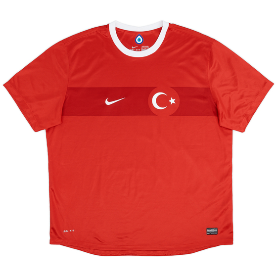 2012-14 Turkey Home Shirt - 9/10 - (XXL)