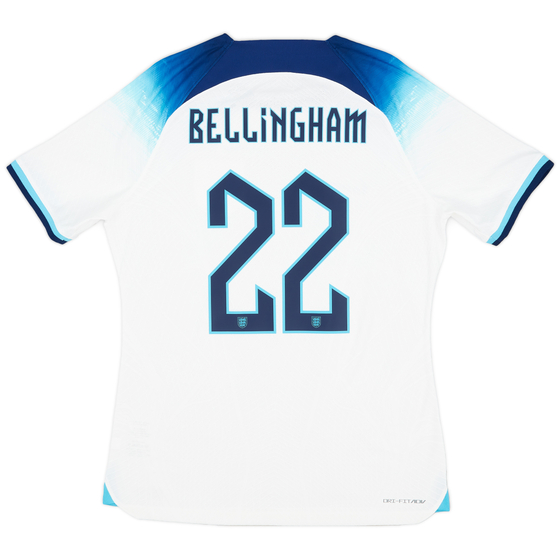 2022-23 England Player Issue Home Shirt Bellingham #22