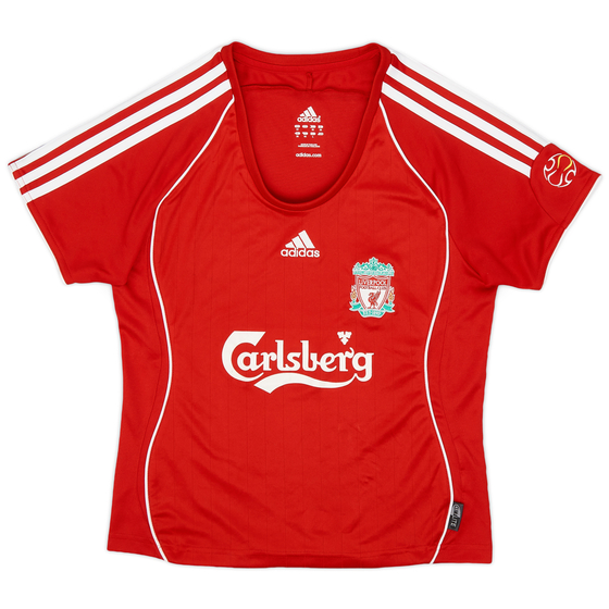 2006-08 Liverpool Home Shirt - 8/10 - (Womens L)