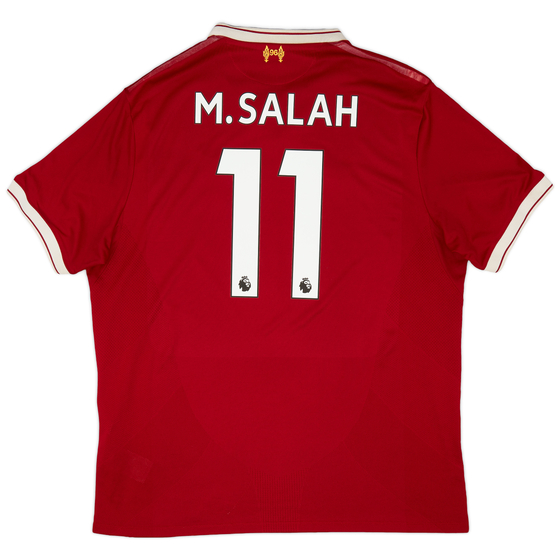 2017-18 Liverpool 125 Years Home Shirt Salah #11 - 5/10 - (XL)
