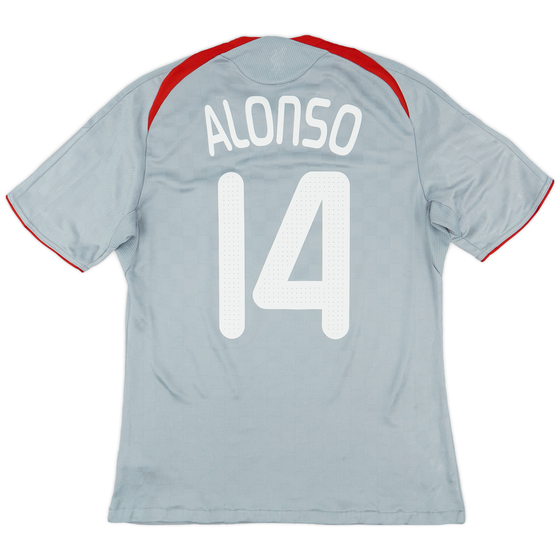 2008-09 Liverpool Away Shirt Alonso #14 - 5/10 - (M)