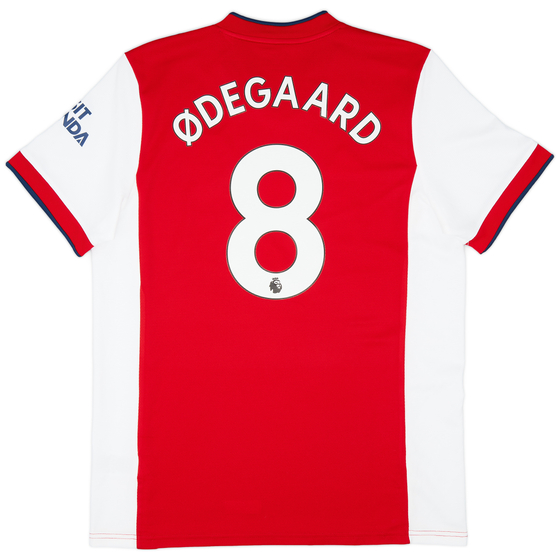 2021-22 Arsenal Home Shirt Ødegaard #8 - 9/10 - (XL)