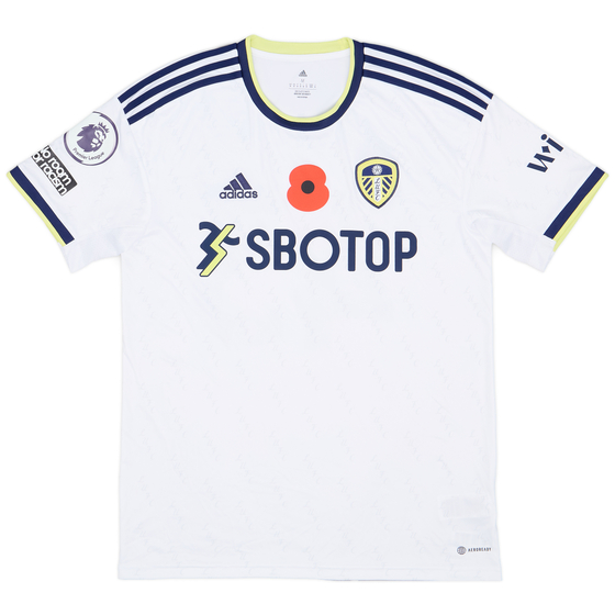 2022-23 Leeds Match Issue Home Shirt Klich #43
