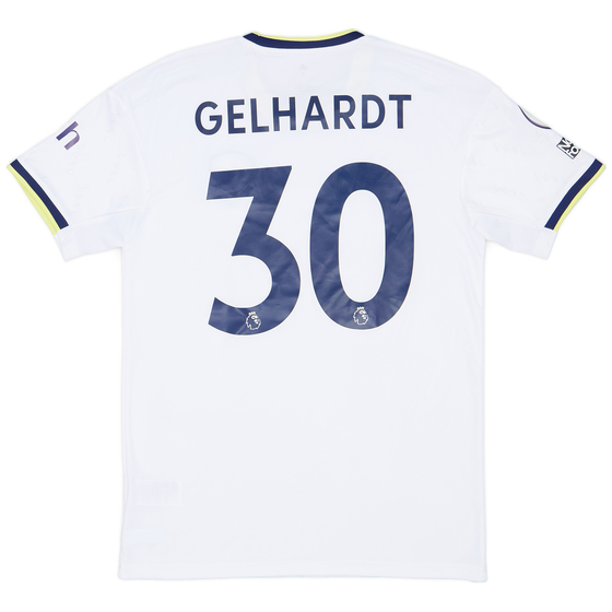 2022-23 Leeds Match Issue Home Shirt Gelhardt #30