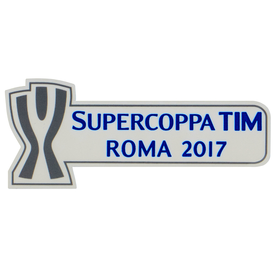 2017-18 Supercoppa Tim Roma 2017 Player Issue Patch