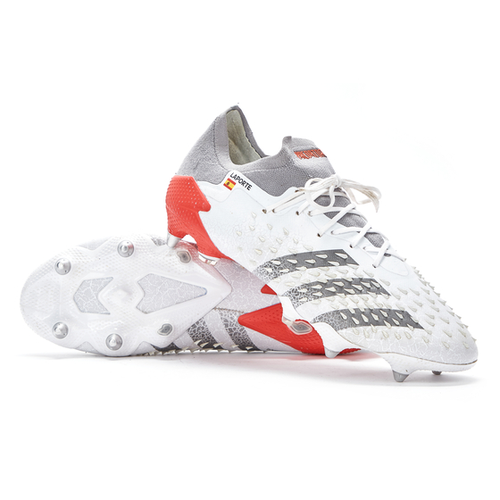 2021 adidas Match Worn Predator Freak.1 L Football Boots *(Aymeric Laporte) - 7/10 - SG 10½
