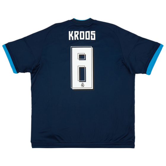 2015-16 Real Madrid Third Shirt Kroos #8 (XL)