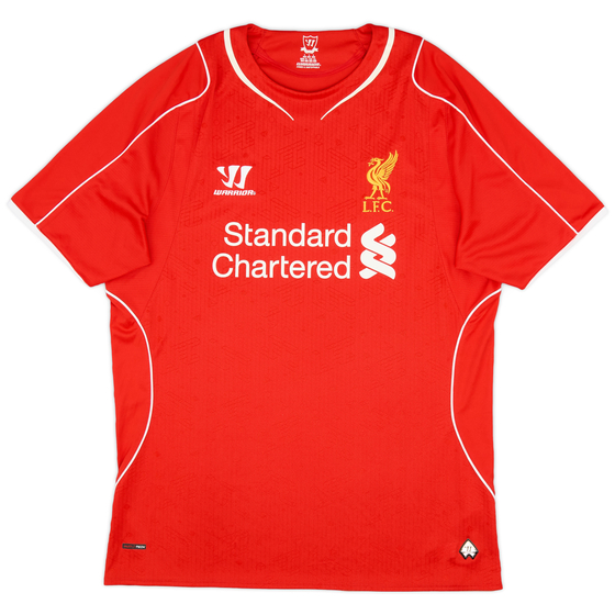 2014-15 Liverpool Home Shirt - 9/10 - (L)