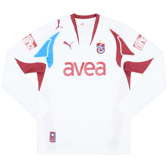2007-08 Trabzonspor Away L/S Shirt - 7/10 - (L)