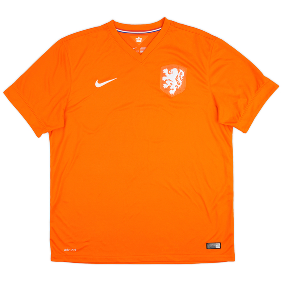 2014-15 Netherlands Home Shirt - 8/10 - (XL)