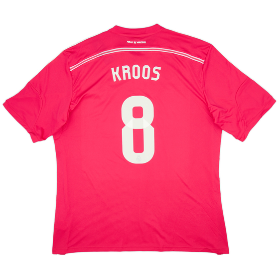 2014-15 Real Madrid Away Shirt Kroos #8 (XXL)