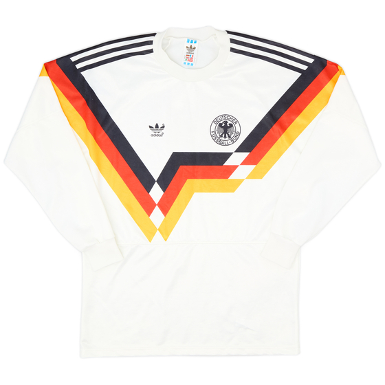 1988-90 West Germany Home L/S Shirt - 9/10 - (M)