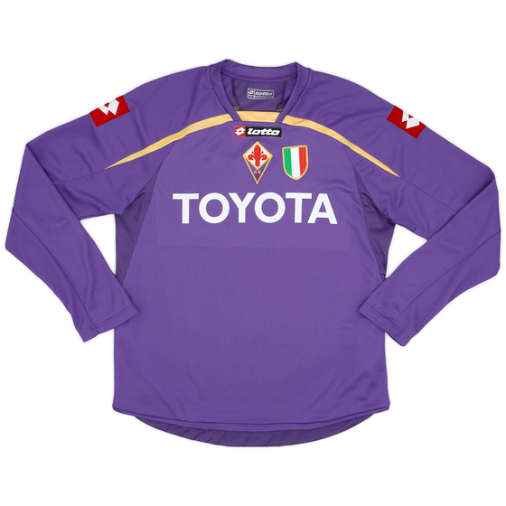2009-10 Fiorentina Player Issue Home Shirt # - 3/10 - (L)