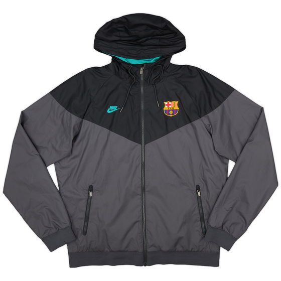 2019-20 Barcelona Nike Rain Jacket - 9/10 - (M)