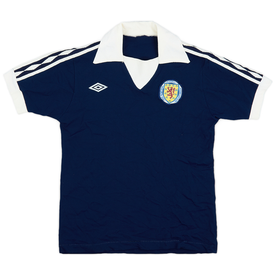 1976-79 Scotland Home Shirt - 8/10 - (M.Boys)