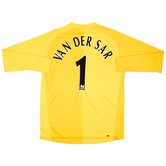 2006-07 Manchester United GK Shirt Van der Sar #1 - 9/10 - (XL)