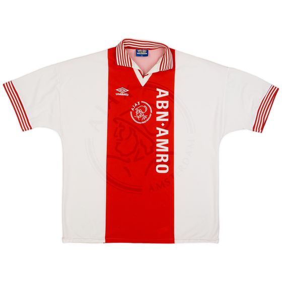 1995-96 Ajax Home Shirt - 9/10 - (XXL)