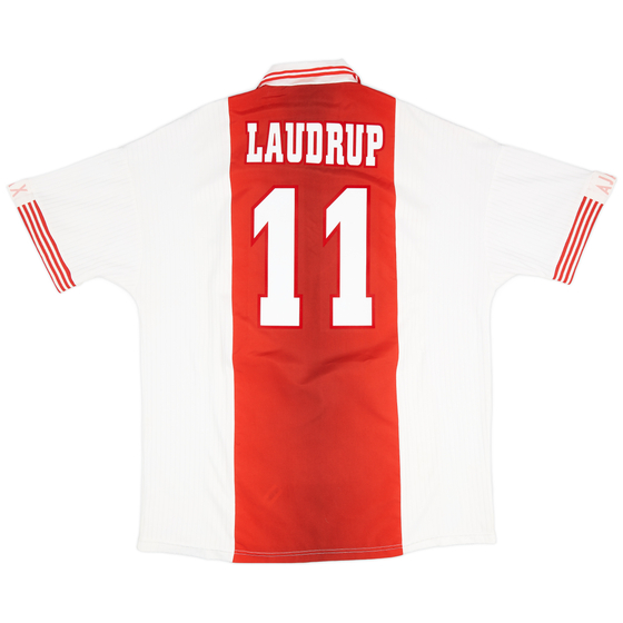 1997-98 Ajax Home Shirt Laudrup #11 - 8/10 - (XL)