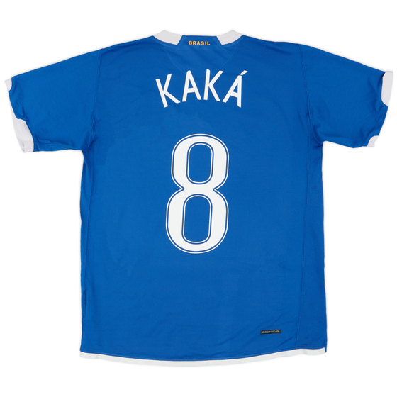 2006-07 Brazil Away Shirt Kaka #8 - 6/10 - (M)