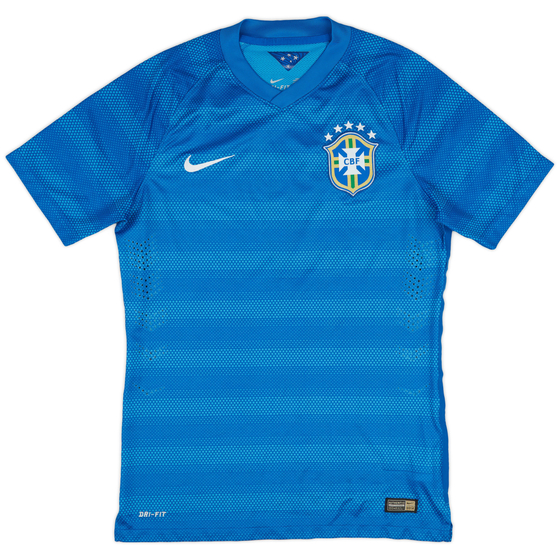 2014-15 Brazil Player Issue Away Shirt - 10/10 - (M)